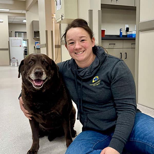Portrait of Dr. Kathy, small animal director and owner